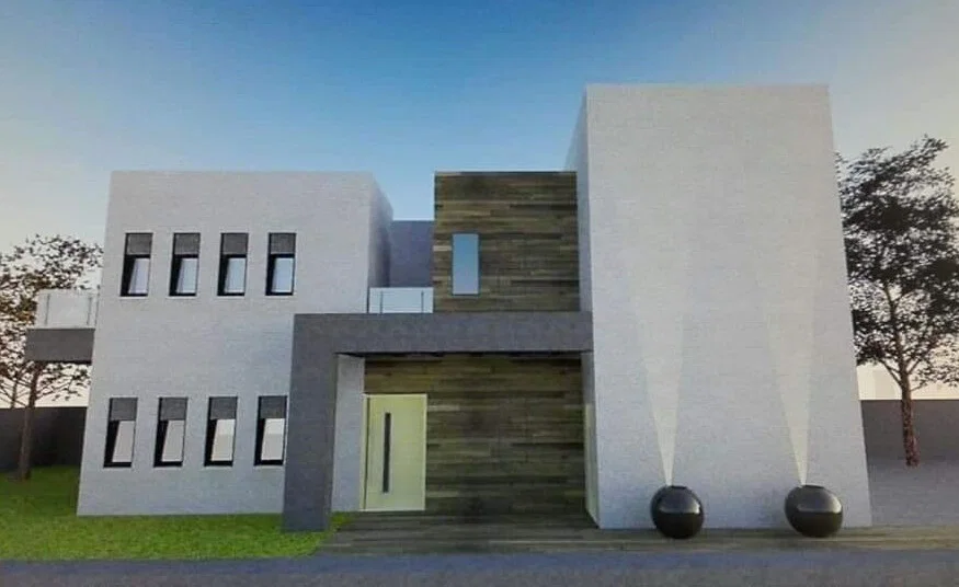 חזית כניסה — בית פרטי